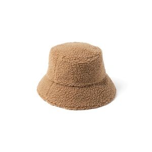 Teddy Bucket Hat  Camel Brown M/L